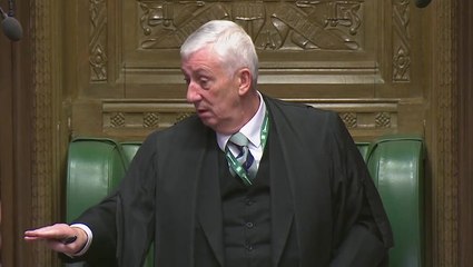 Speaker scolds Rishi Sunak for asking questions of his own during PMQs