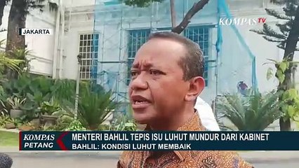 Jubir Bantah Luhut Mundur dari Kabinet, Masih Jalani Perawatan di Singapura dan Berangsur Membaik