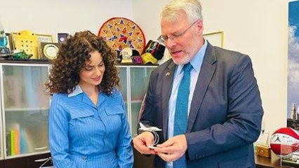 Kangana Ranaut ने इजरायल के राजदूत Naor Gilon से की मुलाकात, हमास पर बोली यह बात