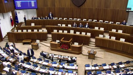 Rokovanie pléna NR SR