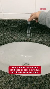 De ar-condicionado estragado a comida mofada, escola estadual acumula denúncias de pais e alunos