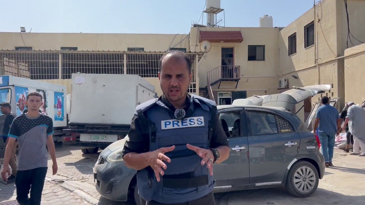 غارةٌ إسرائيلية على سوق مزدحمة في مخيم النصيرات...