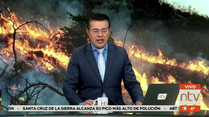 Incendios en el norte de La Paz afectan a Guanay y Palos Blancos, enfermedades por el humo y declaratoria de emergencia