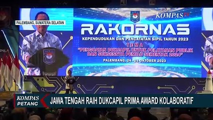 Jawa Tengah Raih Dukcapil Prima Award Kategori Provinsi Kolaboratif!
