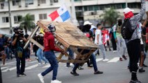 Ola de protestas en Panamá por contrato estatal con minera canadiense deriva en disturbios