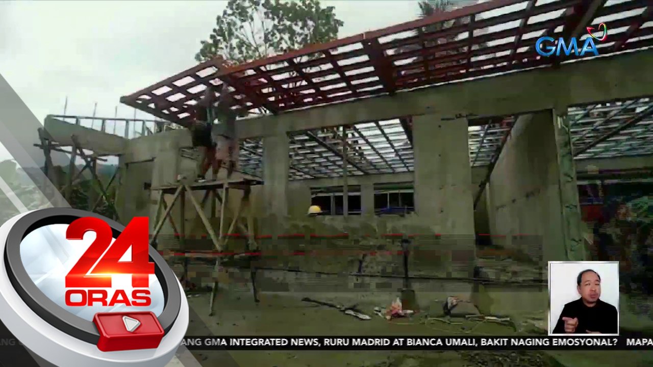 Ipinapatayong classroom ng GMA Kapuso Foundation sa Kidapawan, magagamit na sa Nobyembre | 24 Oras
