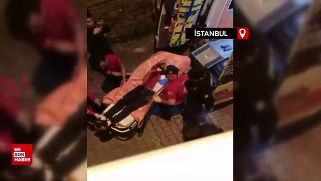 Kağıthane'de kaza yapan şahıs, korkup zorla girdiği evdeki kişileri bıçakla tehdit etti