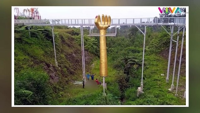 Jembatan Kaca di Banyumas Pecah, Tumbalkan Nyawa