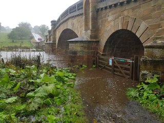 Storm Babet causes damage to National Trust's Wallington estate in Northumberland