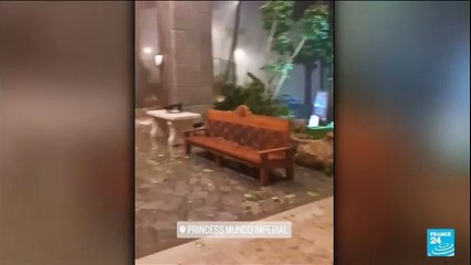 L'ouragan Otis "potentiellement catastrophique" touche terre à Acapulco au Mexique