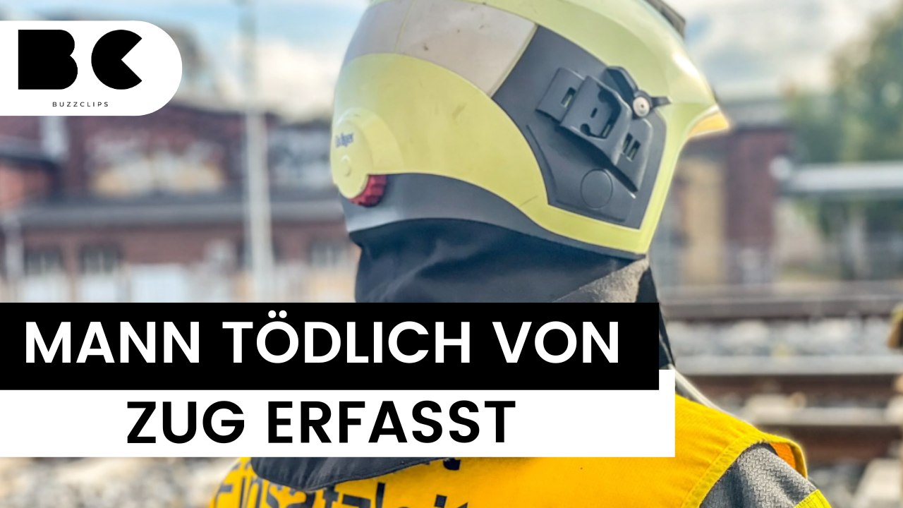 Dresden: Mann wird von Zug erfasst – tot