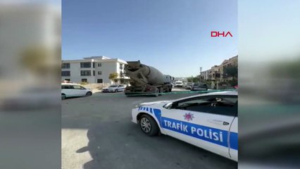 YALOVA-BETON MİKSERİNİN ÇARPTIĞI KADIN HAYATINI KAYBETTİ