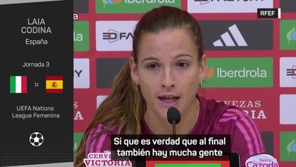 Laia Codina: "Montse y su 'staff' están aportando detalles que marcan la diferencia"