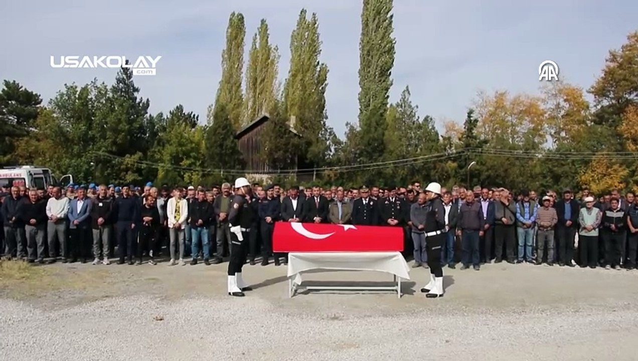 Banazlı Polis Memusu Mehmet Cengiz Uşak'ta Defnedildi