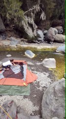 La Grande traversée père et fils : bivouac à Bras-Rouge