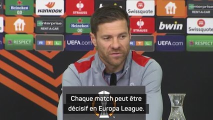 Leverkusen - Xabi Alonso : "Chaque match peut être décisif en Europa League"