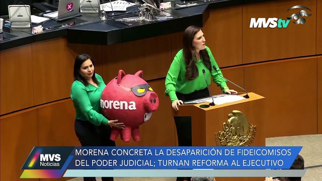 MORENA CONCRETA LA DESAPARICIÓN DE FIDEICOMISOS DEL PODER JUDICIAL