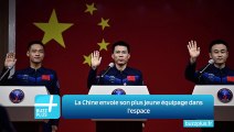 La Chine envoie son plus jeune équipage dans l'espace