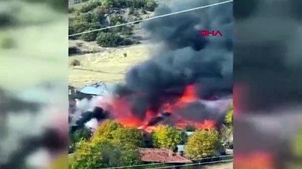 Kastamonu'da bir köy alevlere teslim oldu! 40 ev yandı
