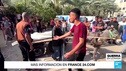 UNRWA alerta que este miércoles 25 de octubre los hospitales de Gaza se quedarán sin combustible