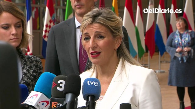 Yolanda Díaz, al jefe de la patronal sobre la reducción de la jornada laboral: “Ni el PP pudo decir que está en contra”