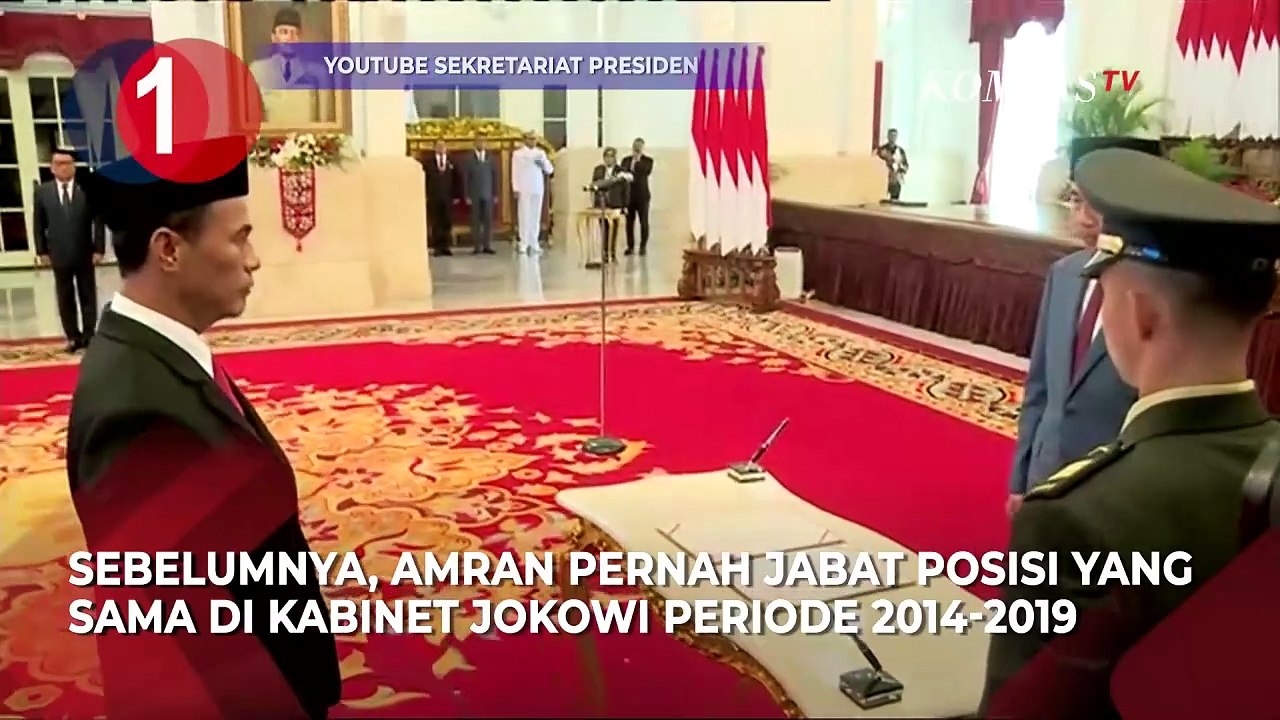 Jokowi Lantik Amran Jadi Mentan, Prabowo-Gibran Daftar ke KPU, Johnny Dituntut 15 Tahun [TOP 3 NEWS]