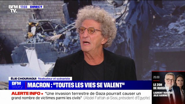 Israël/Palestine: pour le réalisateur Élie Chouraqui, la rencontre d'Emmanuel Macron avec Mahmoud Abbas était une erreur