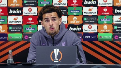 Curtis Jones previews Liverpool's clash with Toulouse in Europa League