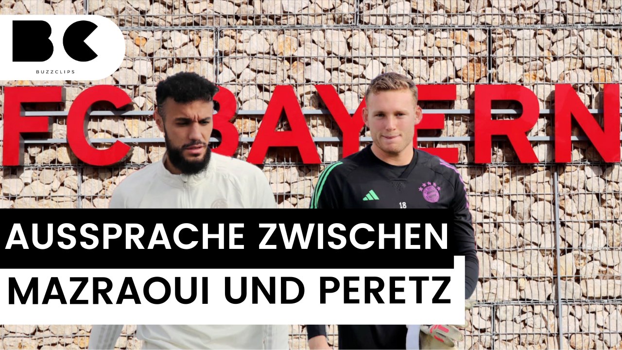 Bayern-Profis Mazraoui und Peretz wieder versöhnt