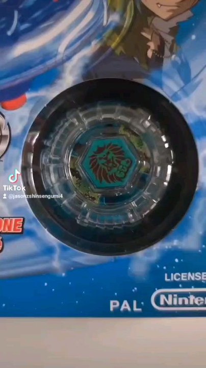 Metal fight beyblade : Counter leone d125 b. Original Hasbro and Konami Nintendo wii version. Since Tik Tok and others