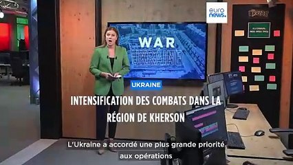 Intensification des combats dans la région de Kherson