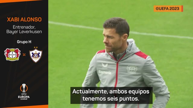 LEVERKUSEN - QARABAG | RUEDA de PRENSA de XABI ALONSO