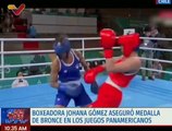 La boxeadora venezolana Johana Gómez avanza a las semifinales de los Juegos Panamericanos Santiago 2023