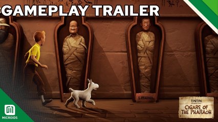 Segundo tráiler gameplay de Tintin Reporter – Cigars of the Pharaoh
