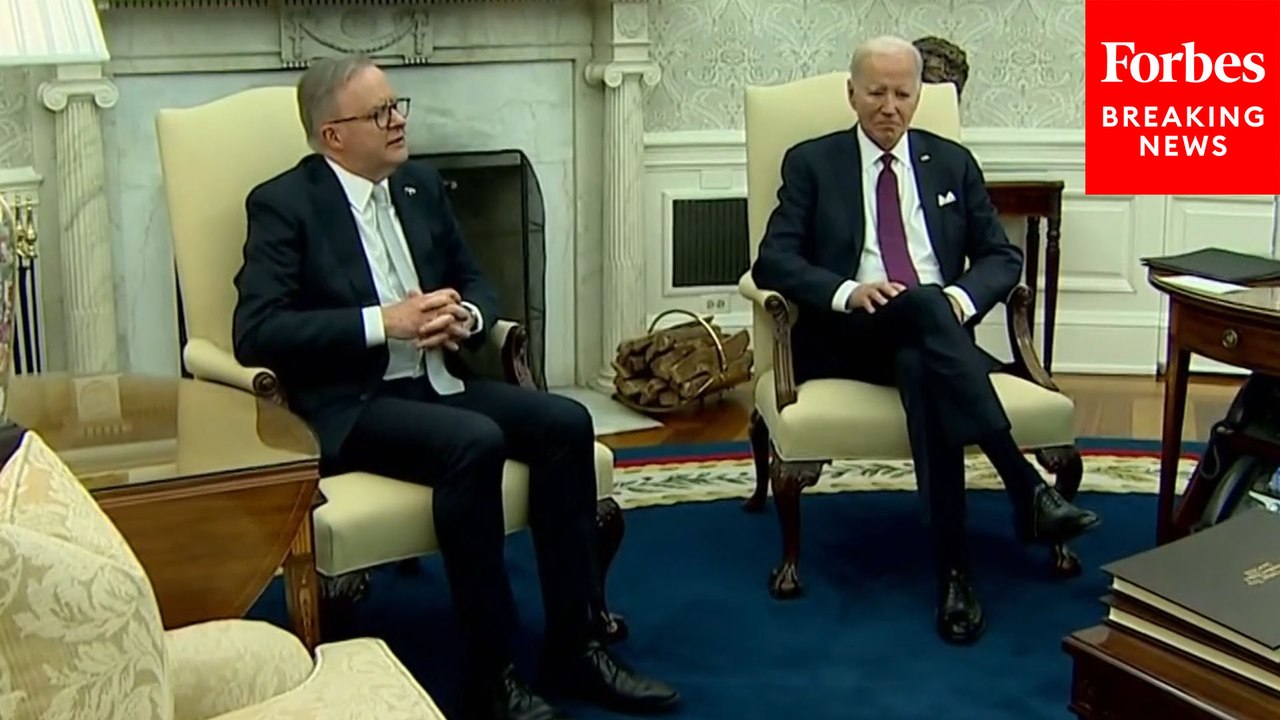 JUST IN: Biden Meets With Australian PM Anthony Albanese In Oval Office