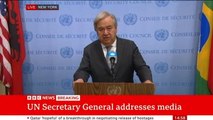 António Guterres claims to be misrepresented in the media