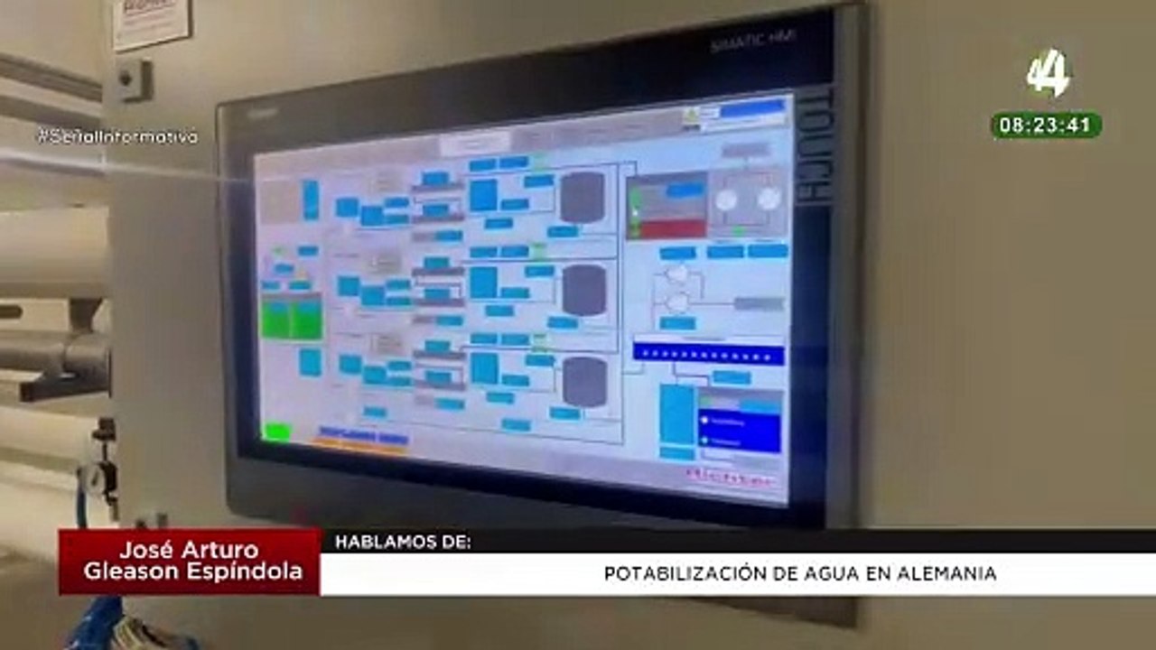 Potabilización de agua en Alemania: Arturo Gleason Espíndola