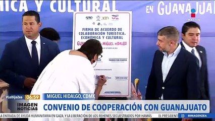 Alcaldía Miguel Hidalgo y Guanajuato firman convenio de cooperación