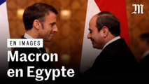 Les images de la visite d’Emmanuel Macron en Egypte et en Jordanie