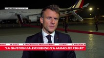 Emmanuel Macron : «Il n’est pas du tout prévu d’envoyer dans la bande de Gaza des militaires français»