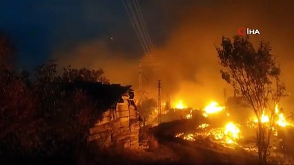 Kastamonu'nun Tosya ilçesinde çıkan yangında 20 ev kullanılamaz hale geldi