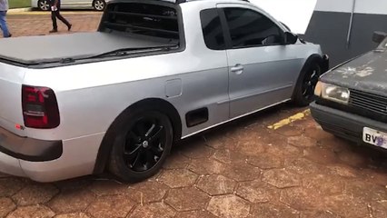 Guarda Municipal recupera Saveiro furtada