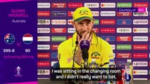 Maxwell 'under-aroused' himself to hit the fastest World Cup ton