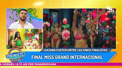 Luciana Fuster ganó la corona del Miss Grand International 2023