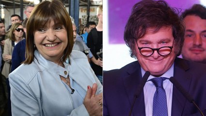 Patricia Bullrich anuncia su apoyo a Javier Milei