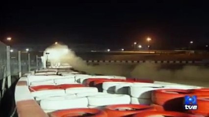 Xavier Fabra's Fatal Crash @ Catalunya 2005 (Aftermath)