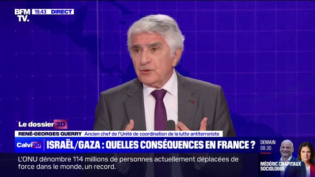 Menace terroriste: Une intervention dans la bande de Gaza aura des conséquences gravissimes , pour René-Georges Querry (ancien chef de l’Unité de coordination de la lutte antiterroriste)