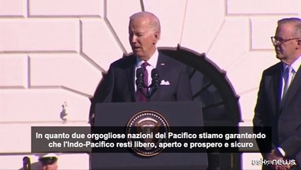 Biden vede premier Australia: noi con Israele e contro Hamas e Putin