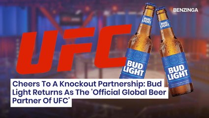 Cheers To A Knockout Partnership: Bud Light Returns As The 'Official Global Beer Partner Of UFC'