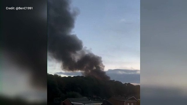 Explosions heard from M2 lorry fire near Rochester